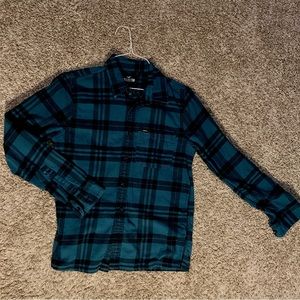 Teal/Green Flannel